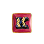 Load image into Gallery viewer, Alphabet K Harfli Porselen Dekoratif Tabak 12 cm mzkcb0-gy.myshopify.com Alphabet K Harfli Porselen Dekoratif Tabak 12 cm #TİCSBRANDS#
