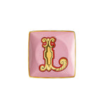 Load image into Gallery viewer, Alphabet L Harfli Porselen Dekoratif Tabak 12 cm mzkcb0-gy.myshopify.com Alphabet L Harfli Porselen Dekoratif Tabak 12 cm #TİCSBRANDS#
