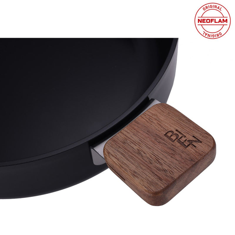 Neoflam Bien Black 7 Parça İndüksiyonlu Tencere Tava Seti Akasya Ağacı Sap ve Kulplu #TİCSBRANDS#