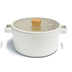 Load image into Gallery viewer, Neoflam Fika 9 Piece Pots and Pans Set Beige
