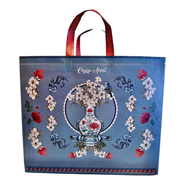 Chiara Alessi Carpe Diem Mavi Alışveriş Çantası CABG22172VSBL1 #TİCSBRANDS#