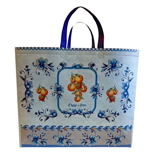 Chiara Alessi Carpe Diem Blue Shopping Bag CABG22172ARBL1