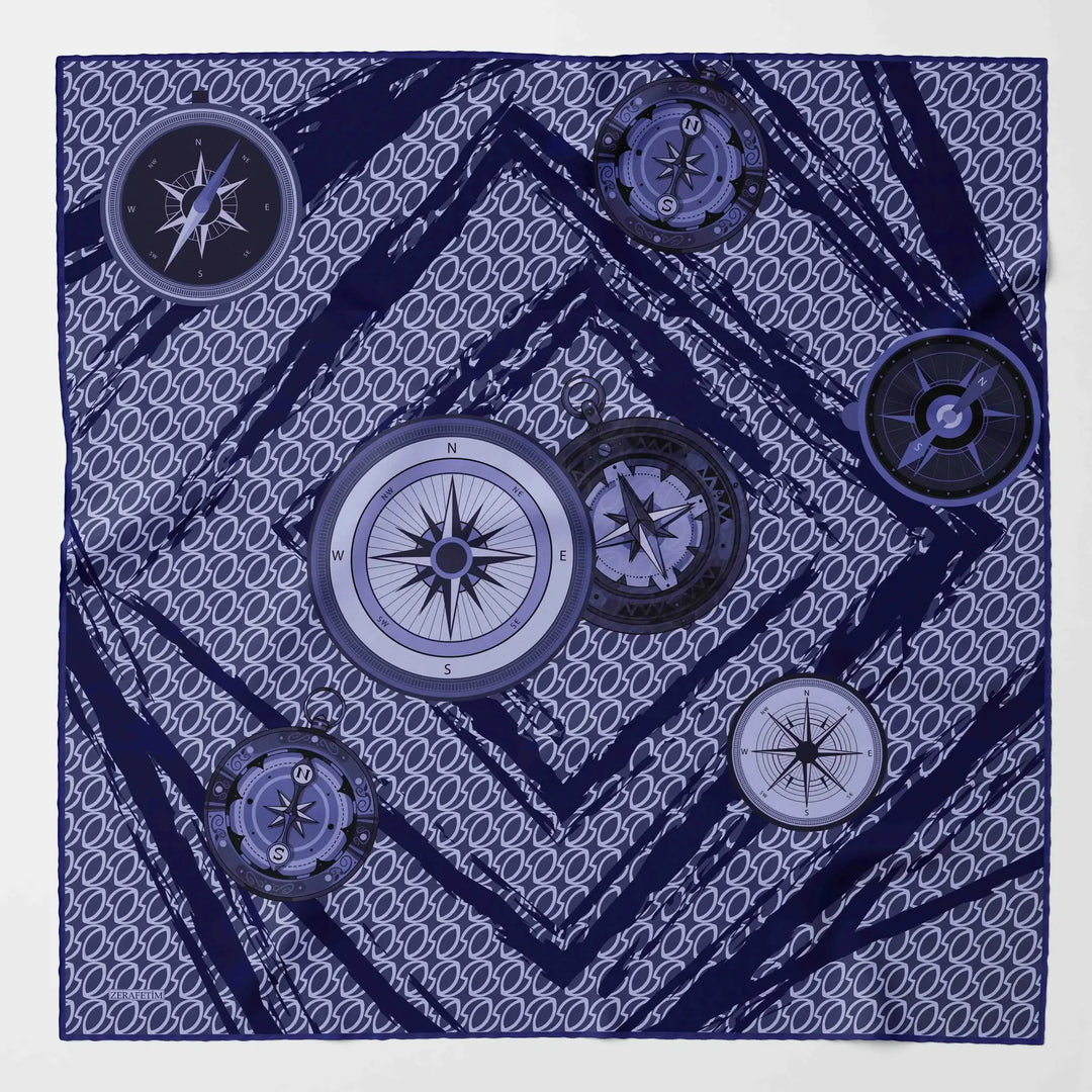 Pusula Desen Twill İpek Eşarp mzkcb0-gy.myshopify.com Pusula Desen Twill İpek Eşarp #TİCSBRANDS#